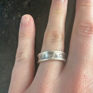 Tiffany and co. Sterling Silver ring.